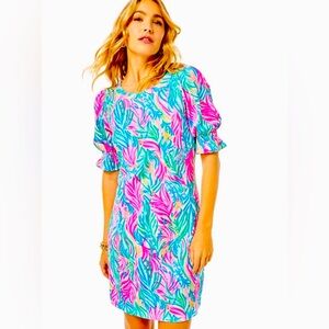 Lilly Pulitzer Adley Short Sleeve Dress.